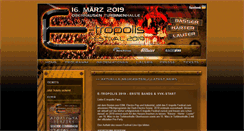 Desktop Screenshot of etropolis-festival.de